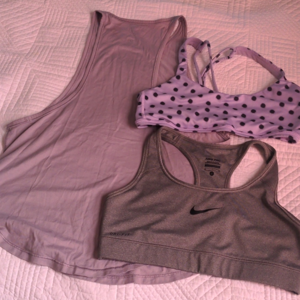 Polka Dot Sports Bra Lululemon 4